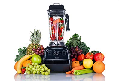 Karmin Professional Series 8500 High Speed Blender, 2 Liter (70 oz) BPA Free, Pulse Function, Ultra quite, makes Hot Soups, Blends Ice, Smoothies for Commercial or Kitchen. 3 Year Warranty.