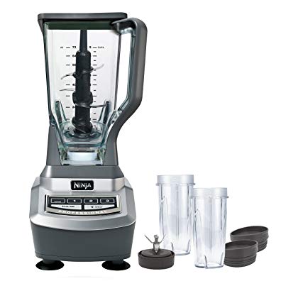 Certified Refurbished Ninja Professional Blender & Nutri Ninja Cups (BL740REF)