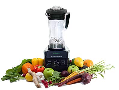 Blender By Cleanblend: 3HP 1800-Watt Commercial Blender, Mixer with a 64 ounce BPA Free Container, Stainless steel 8 blade assembly, Includes Tamper, Nut Milk Bag, Spatula and Easy Pour Funnel