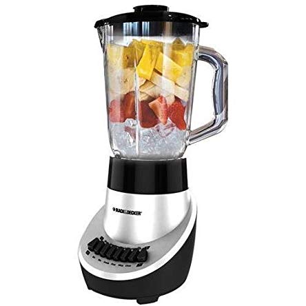 Applica Black & Decker BL1130SG FusionBlade Blender - 550 W - 1.50 quart - Silver