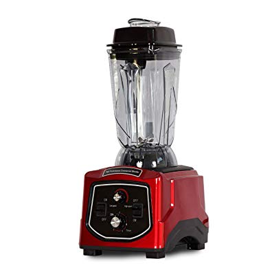 Oliver Smith Blender 1680w Professional Grade 84 oz Quiet Smoothie Red